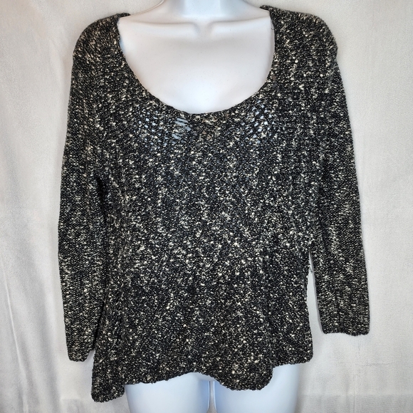 Helmut Lang linen blend knit sweater, stretchy - Picture 12 of 15